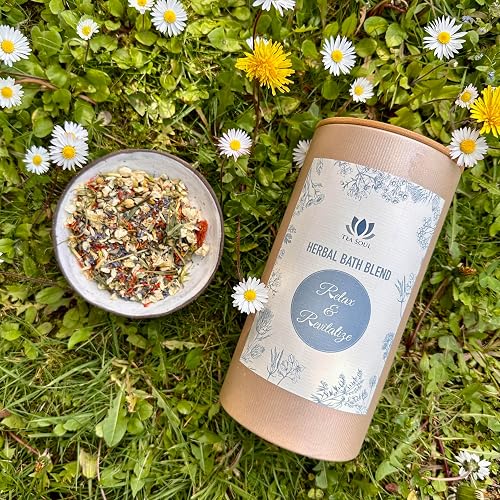 Tea Soul | Herbal Bath Blend Ritual - Relax & Revitalize