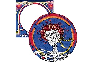 Grateful Dead: Skull & Roses Record Disc Puzzle - 450 Pieces