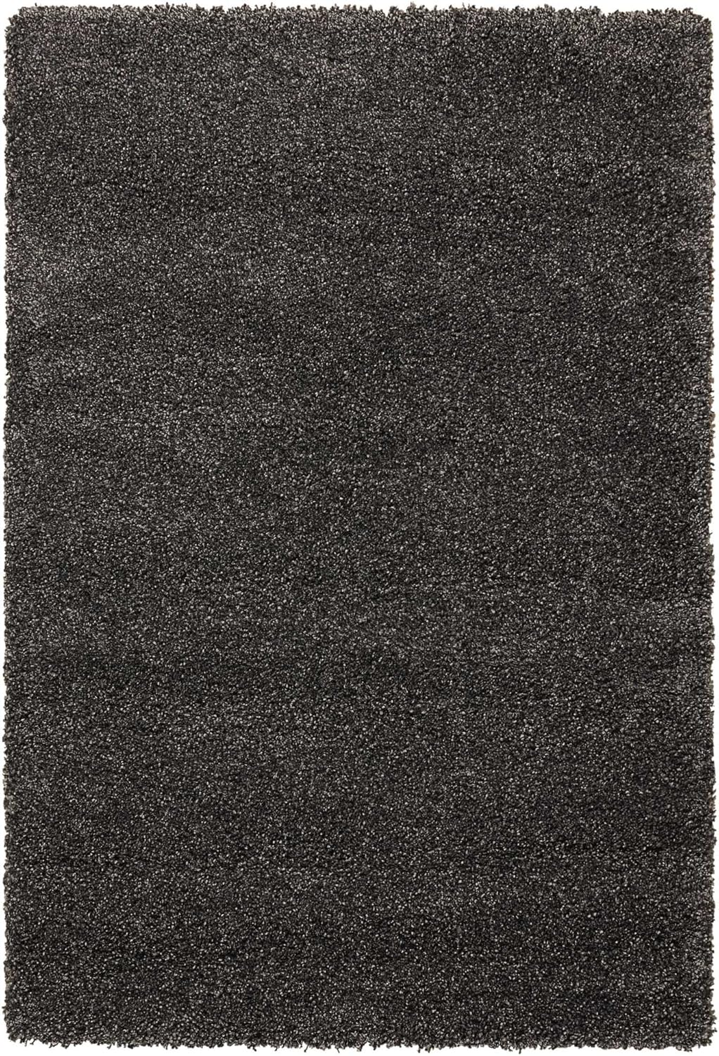 Nourison Home Amore Dark Grey 3'11" x 5'11" Area Rug - Easy Clean, Non Shedding, Bed Room, Living Room, Dining Room, Kitchen (4' x 6')