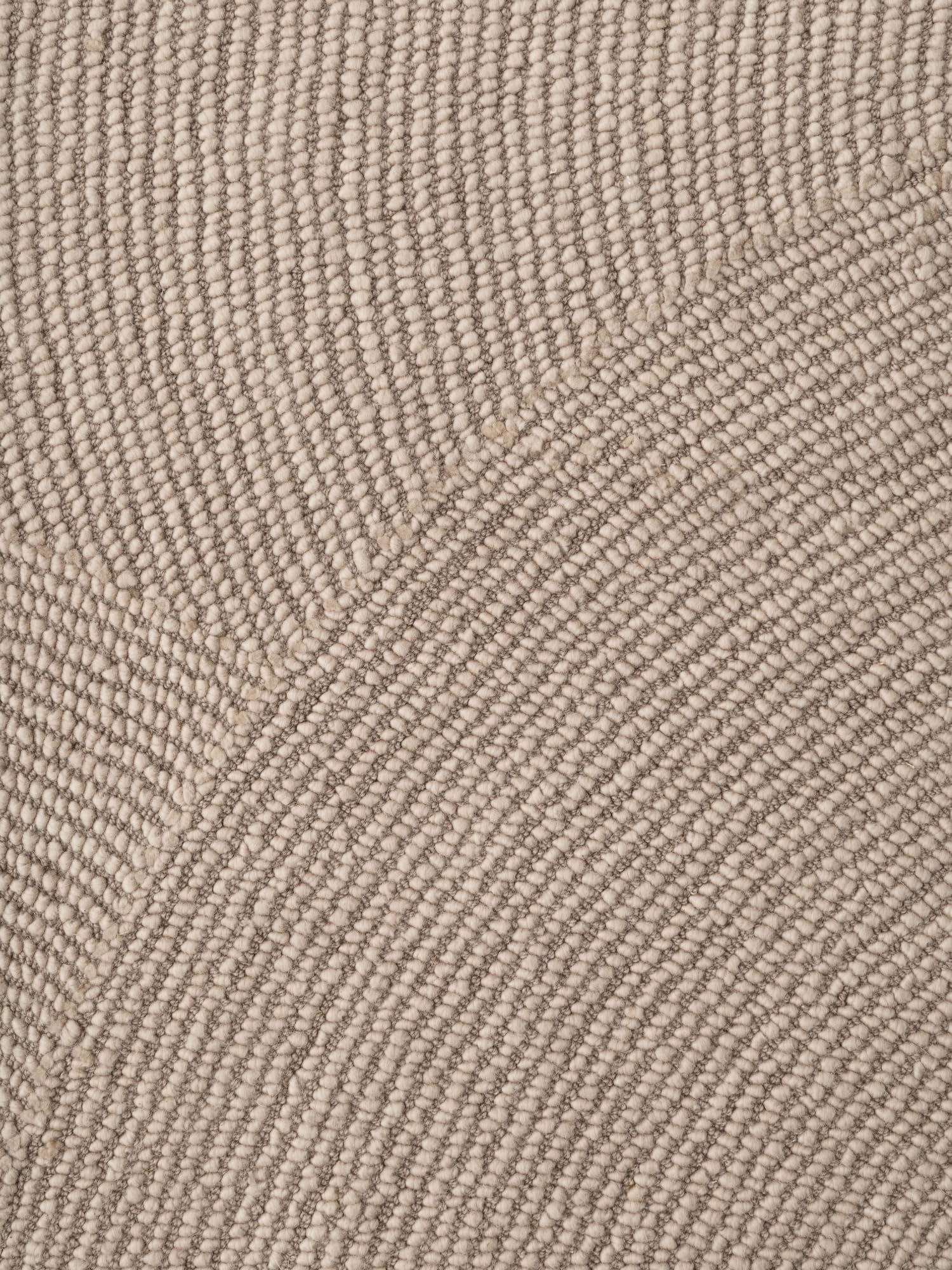Hanse Home Alfombra de Lana Eleni – Alfombra Natural de salón – Hecha a Mano – Hygge Skandi, Alfombra Bohemia de Lana para salón, Dormitorio, Comedor, Pasillo, Beige Claro, 160 x 230 cm