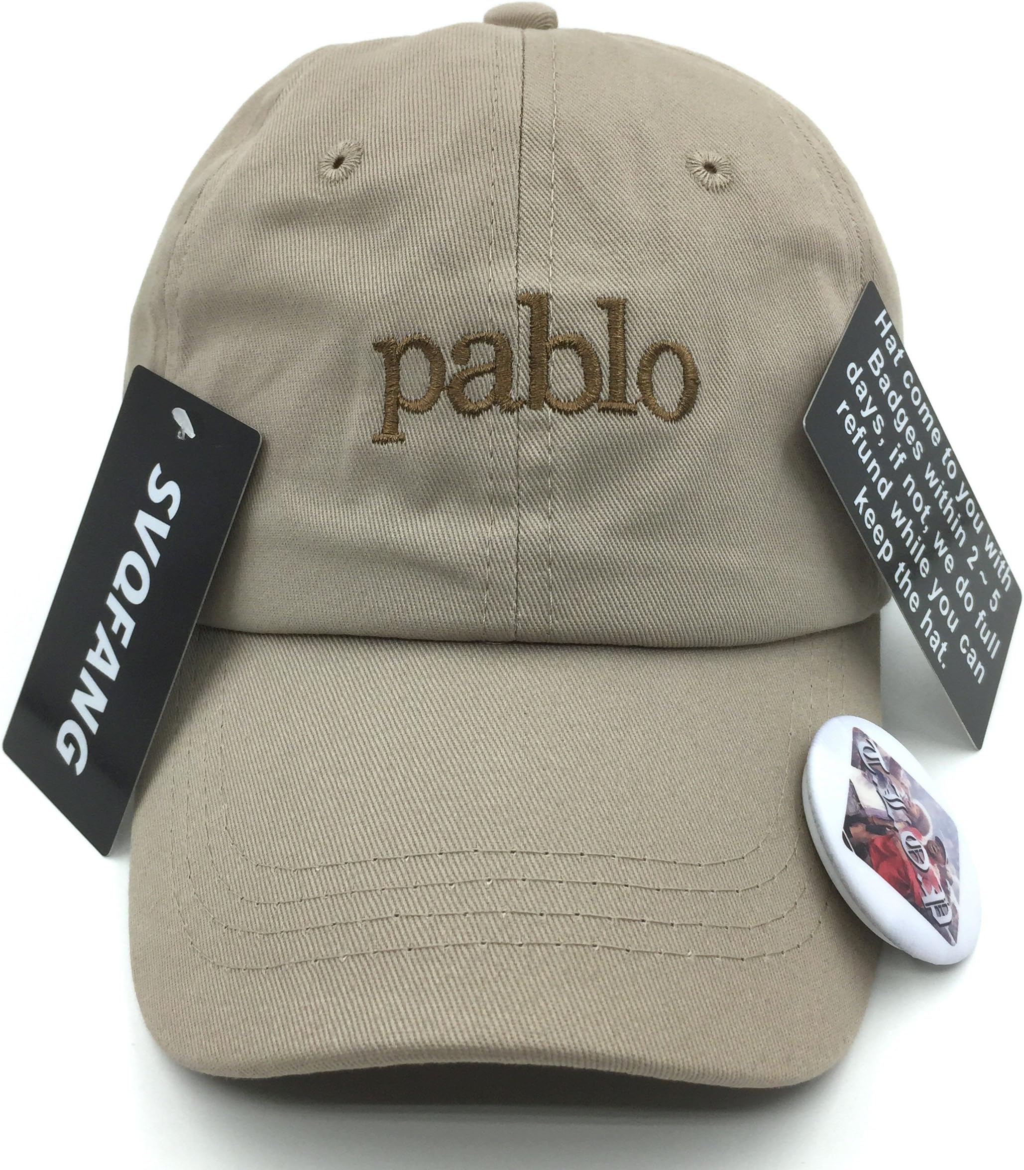 I Feel Like Pablo Hat Cap Dad Hat Men Women Tan