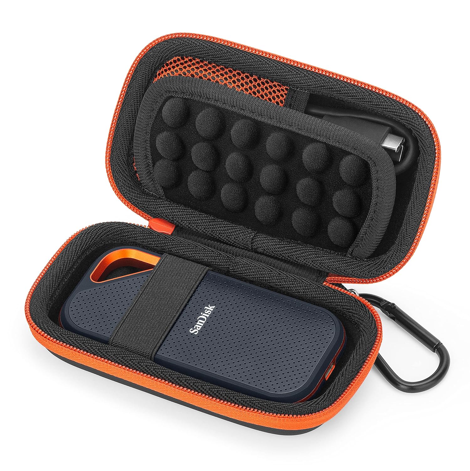 Yinke Hard Case for SanDisk Extreme Pro SanDisk Extreme Portable External SSD 500GB 1TB 2TB Travel Case Protective