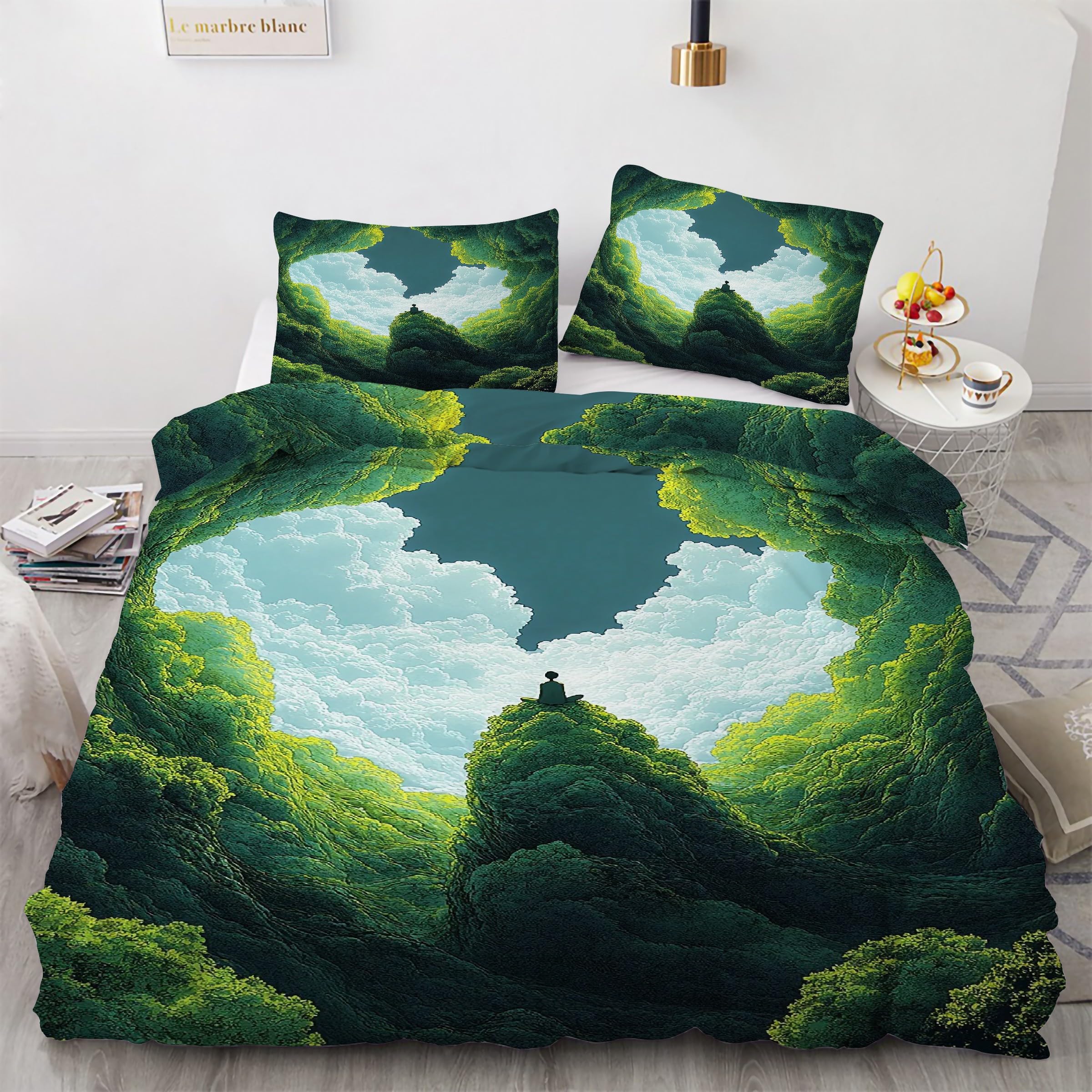 Housse de couette 220x240 avec fermeture éclair pour en finir avec la couette qui glisse