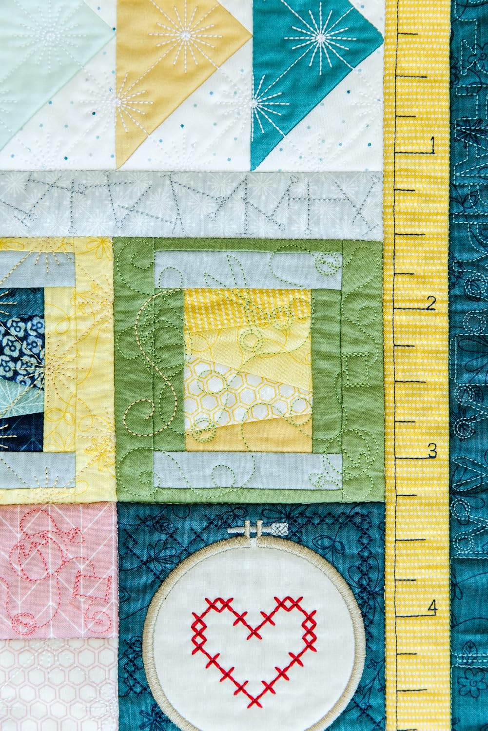 Kimberbell Oh, Sew Delightful Featured Quilt Machine Embroidery Design CD, 8 Bonus Projects: Complete Size 26x38”, Three 12x12” Quilts, 2 Mini Hoops, Easy Step-By-Step Instructions, Made in USA