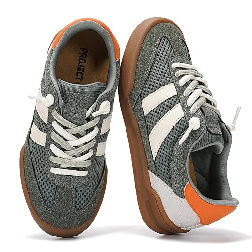 Project Cloud Kids Shoes for Girls & Boys - Easy Slip On Shoes with Memory Foam Insole - Non Slip and Lightweight Kids Sneakers for Boys & Girls (Little Verdy)