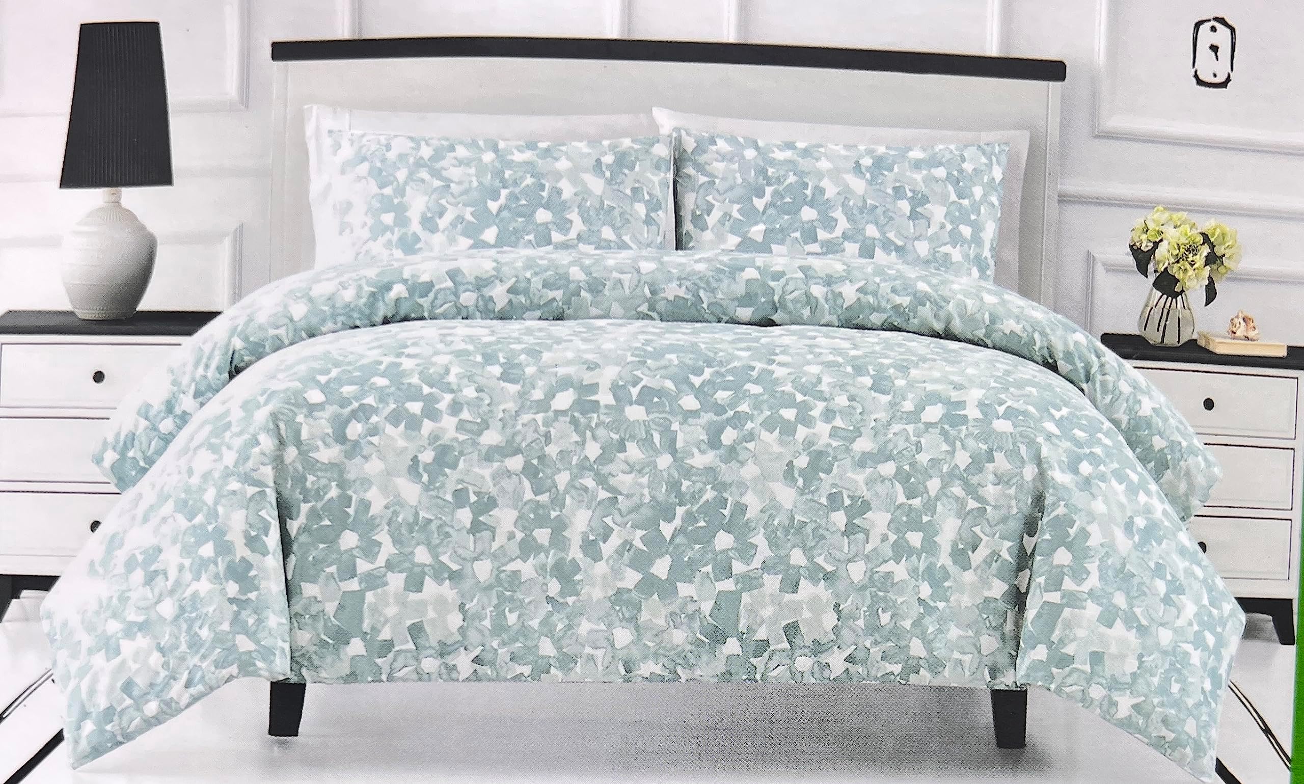 Kate Spade New York Inky Floral, Set of 3 Comforter Set 55