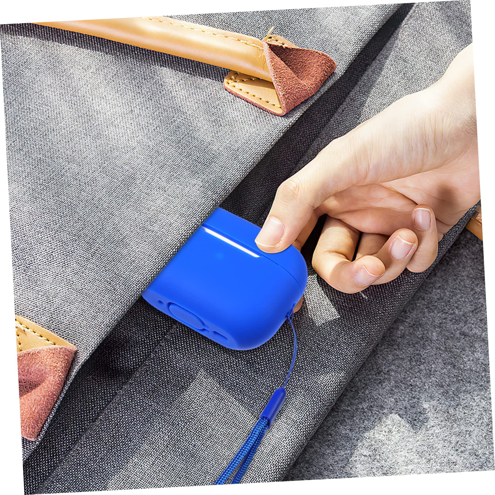 DOITOOL Estuche De Silicona para Auriculares (3 Unidades) - Cadena Magnética para Auriculares