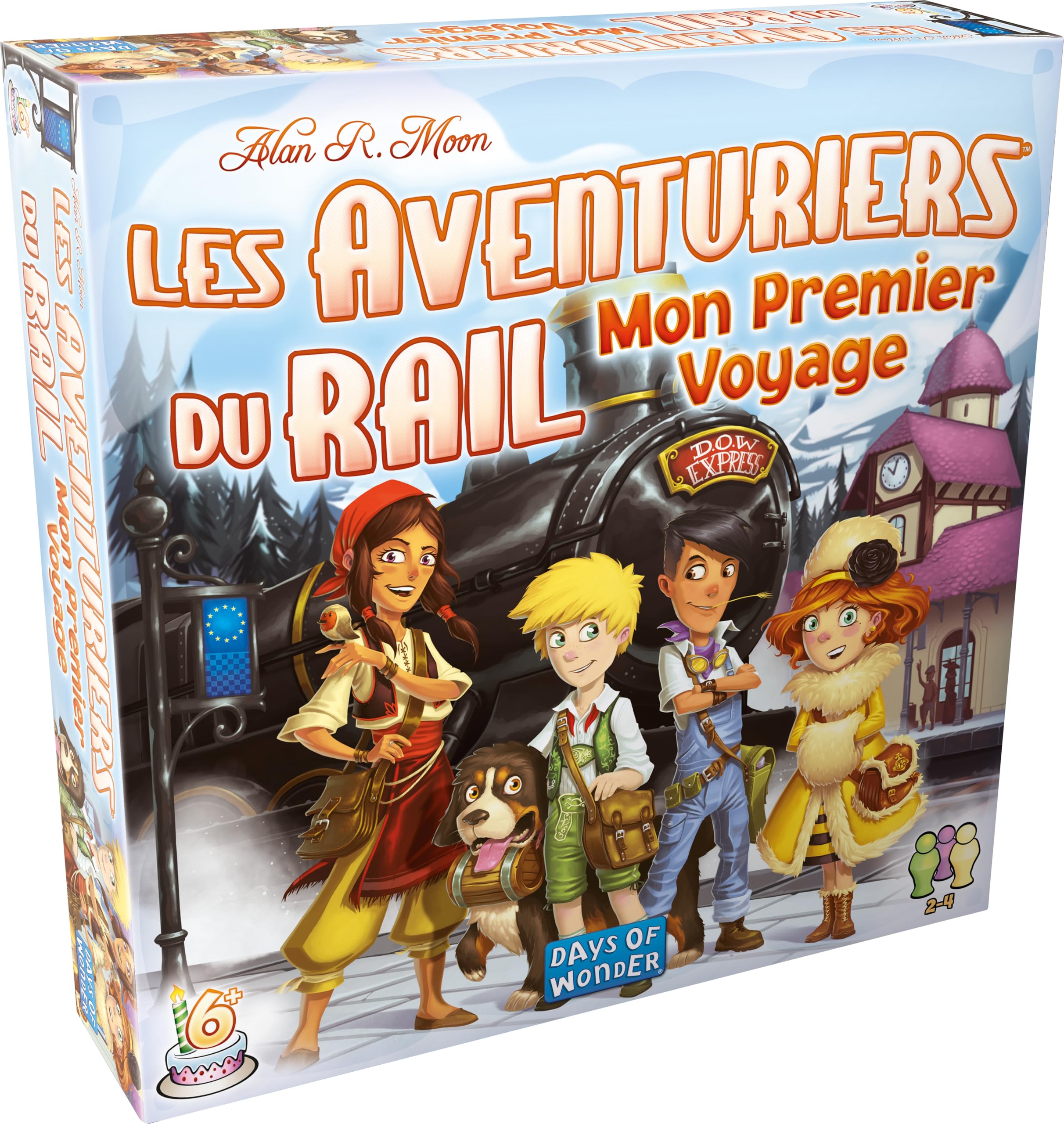 Les Aventuriers du Rail : Mon Premier Voyage - Jeu de Société pour Enfants