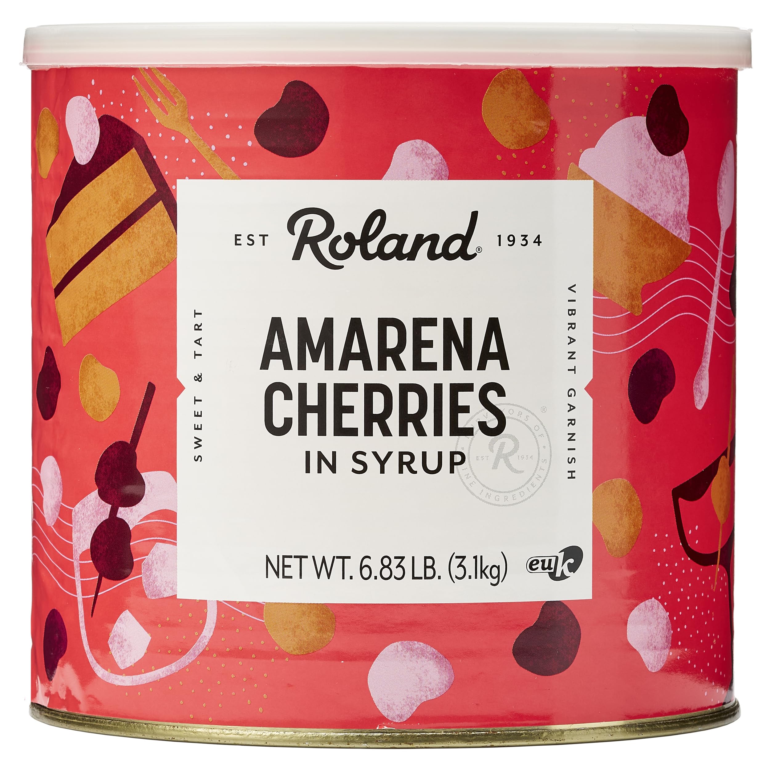 Amazon.com : Roland Foods Whole Pitted Amarena Cherries in Syrup