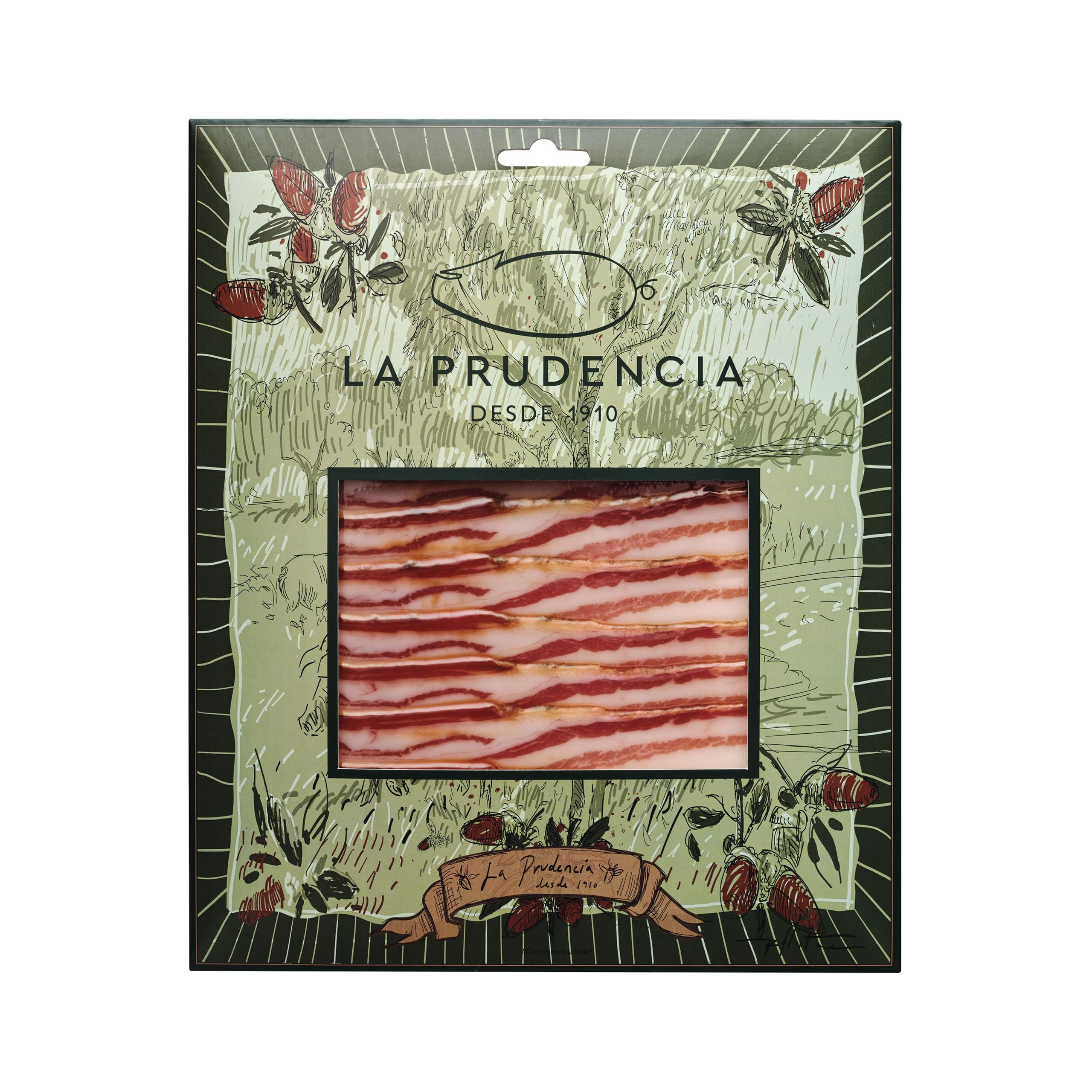 Cofre La Gourmet – Cesta Gourmet Ibérica Premium | Caja Metálica Edición Limitada Ricardo de La Torre con Jamón Ibérico Bellota y Embutidos Gourmet