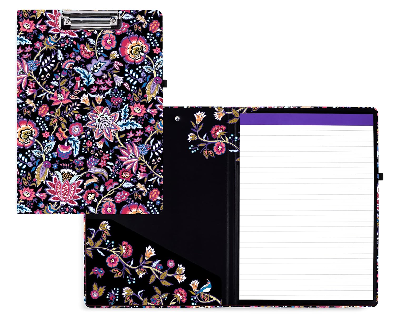 Vera Bradley Women's Clipboard Folio, Foxwood Floral Amazon.in