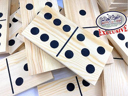 Miniatura 4 de Juego de dominó doble doble de 28 piezas con bolsa de almacenamiento de juguete de lujo de 79in