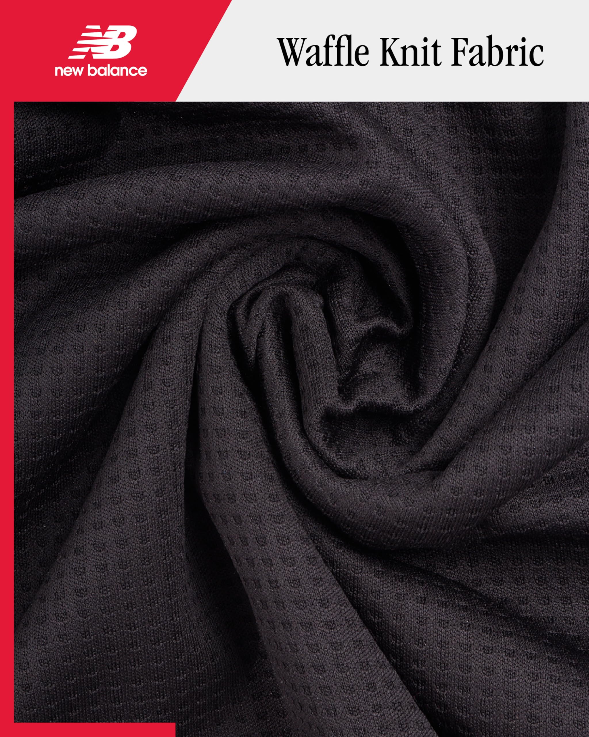 New Balance Survêtement 3 pièces en tricot gaufré thermique et pantalon de survêtement pour garçon, 8-20