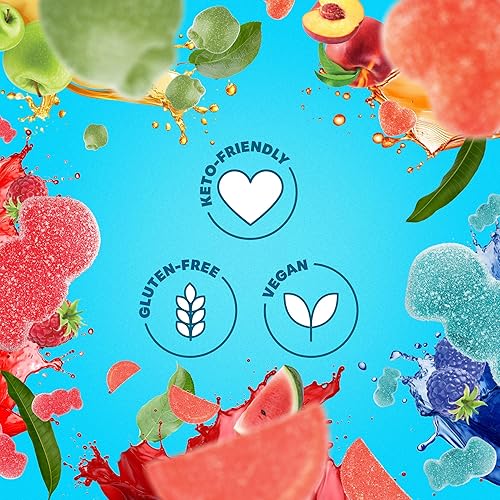 Miniatura 5 de Shameless Snacks Sweet & Sour Allstars - Paquete variado de dulces  Caramelos de gomita agria  Snacks veganos saludables  Snack de frutas bajo en