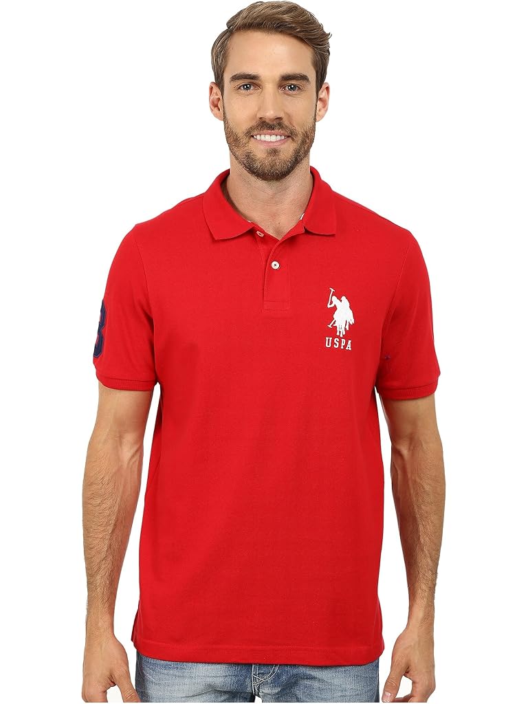 U.S. POLO ASSN. Solid Pique Polo