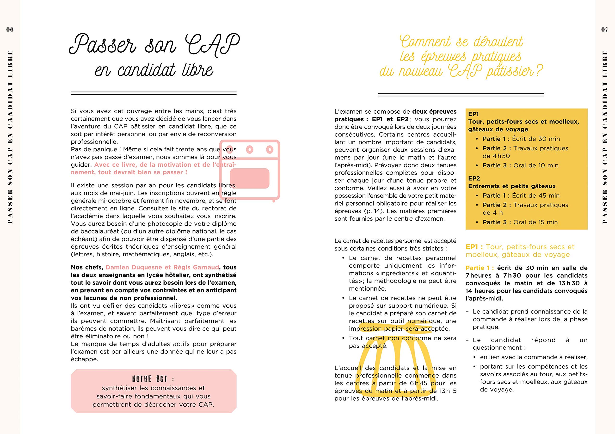 Je passe mon CAP pâtissier en candidat libre