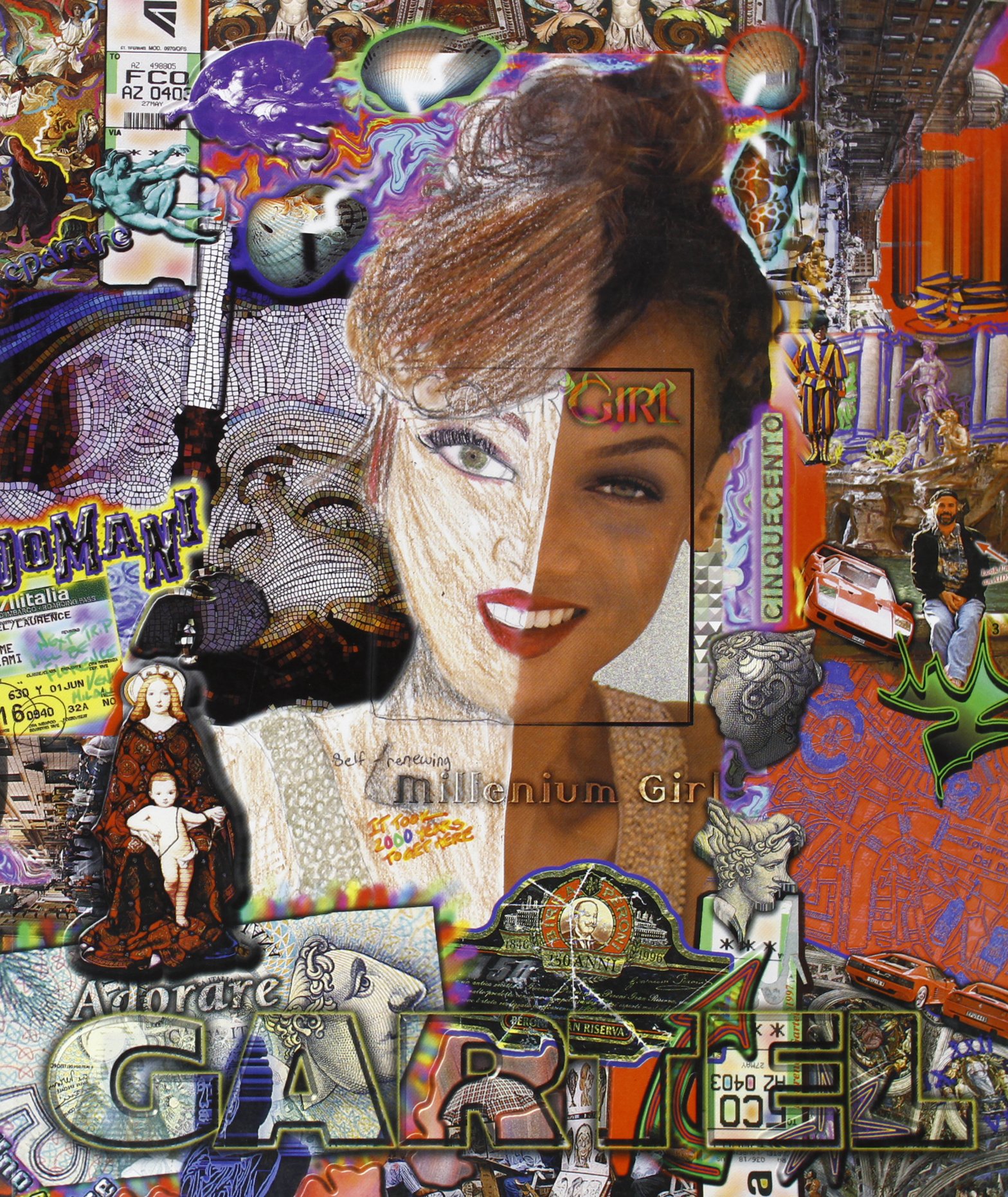 Laurence Gartel pop art numérique tableau contemporain coloré pour décoration murale