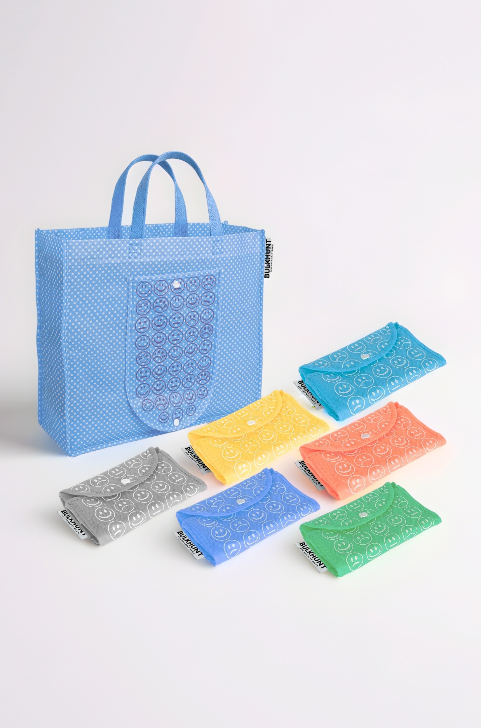 Foldable Reusable Shopping Bag Multipurpose Folding Shopper Carry Bags Printed for Grocery Travelling Vegetable Return Gifts for Women