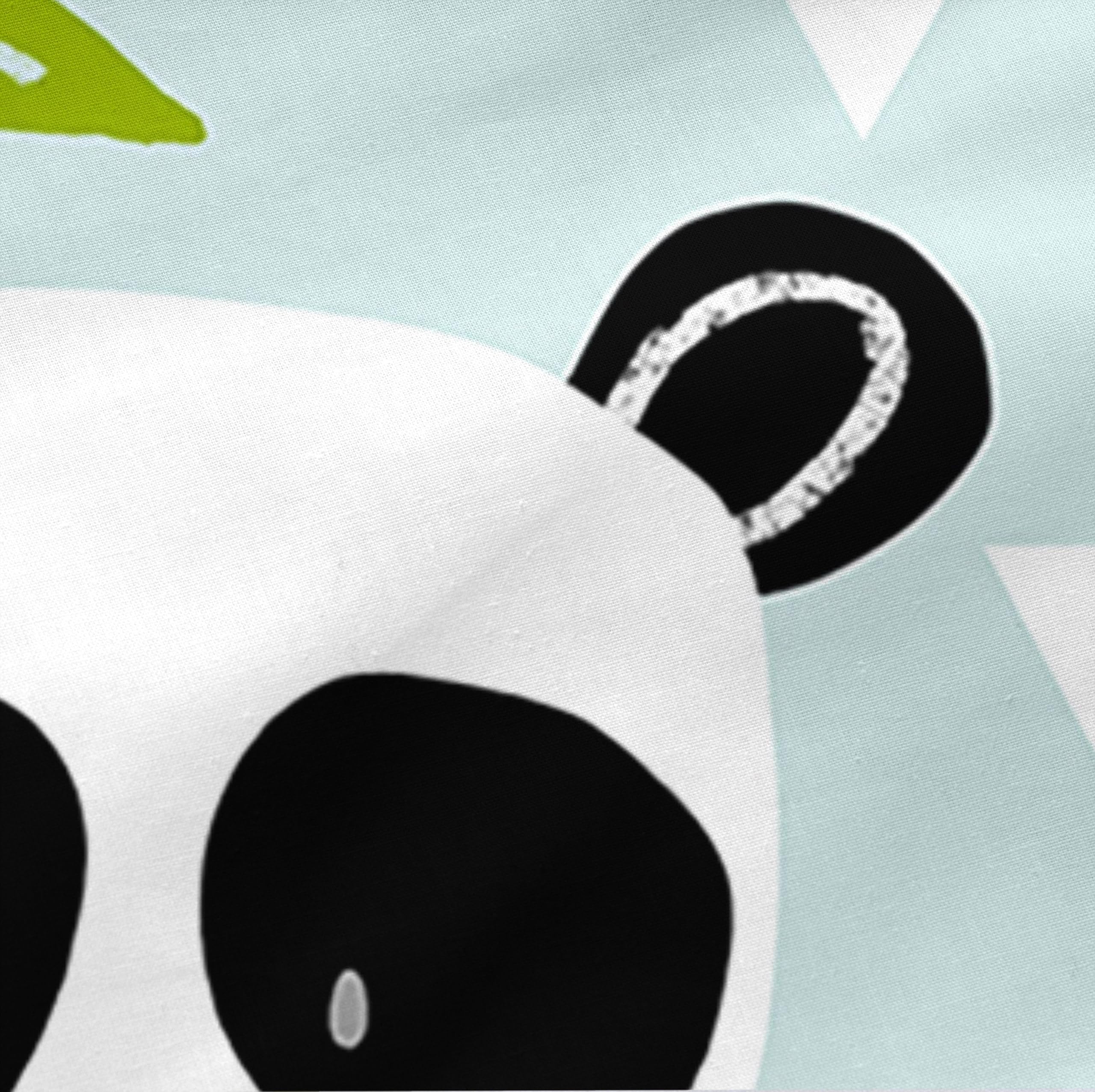 Panda Garden Blue Saco nórdico