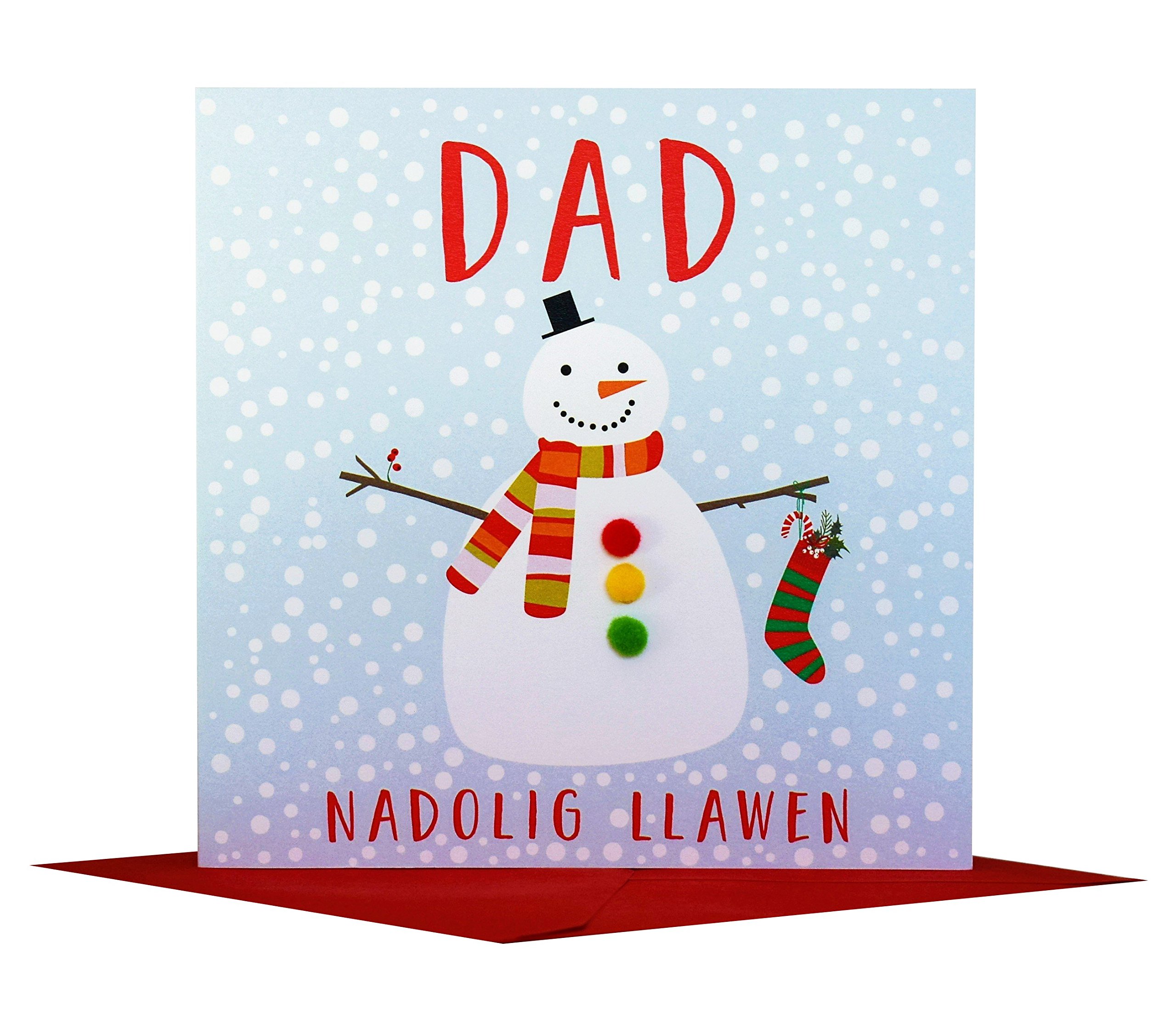 Carte Noël GS Main Bonhomme De Neige - Le Cartable De Séverine