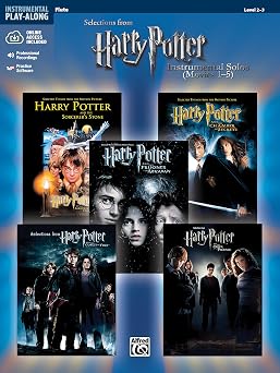 Amazon.com: Harry Potter Instrumental Solos (Movies 1-5): Flute, Book ...