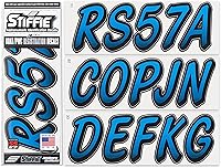 Vista 47 de Stiffie Whipline - Calcomanías de identificación alfanuméricas, adhesivos de números de registro para barcos y embarcaciones personales