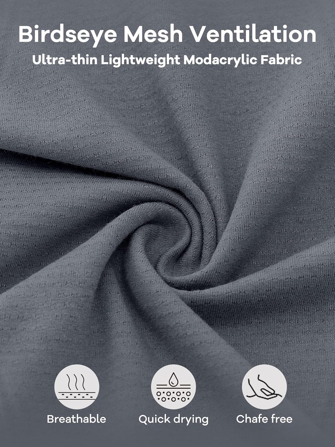 FR Shirts for Men 5.5oz Birdseye Mesh Design Modacrylic Fabric Lightweight Flame Resistant Long Sleeve Shirt for Men CAT1 - Image 5