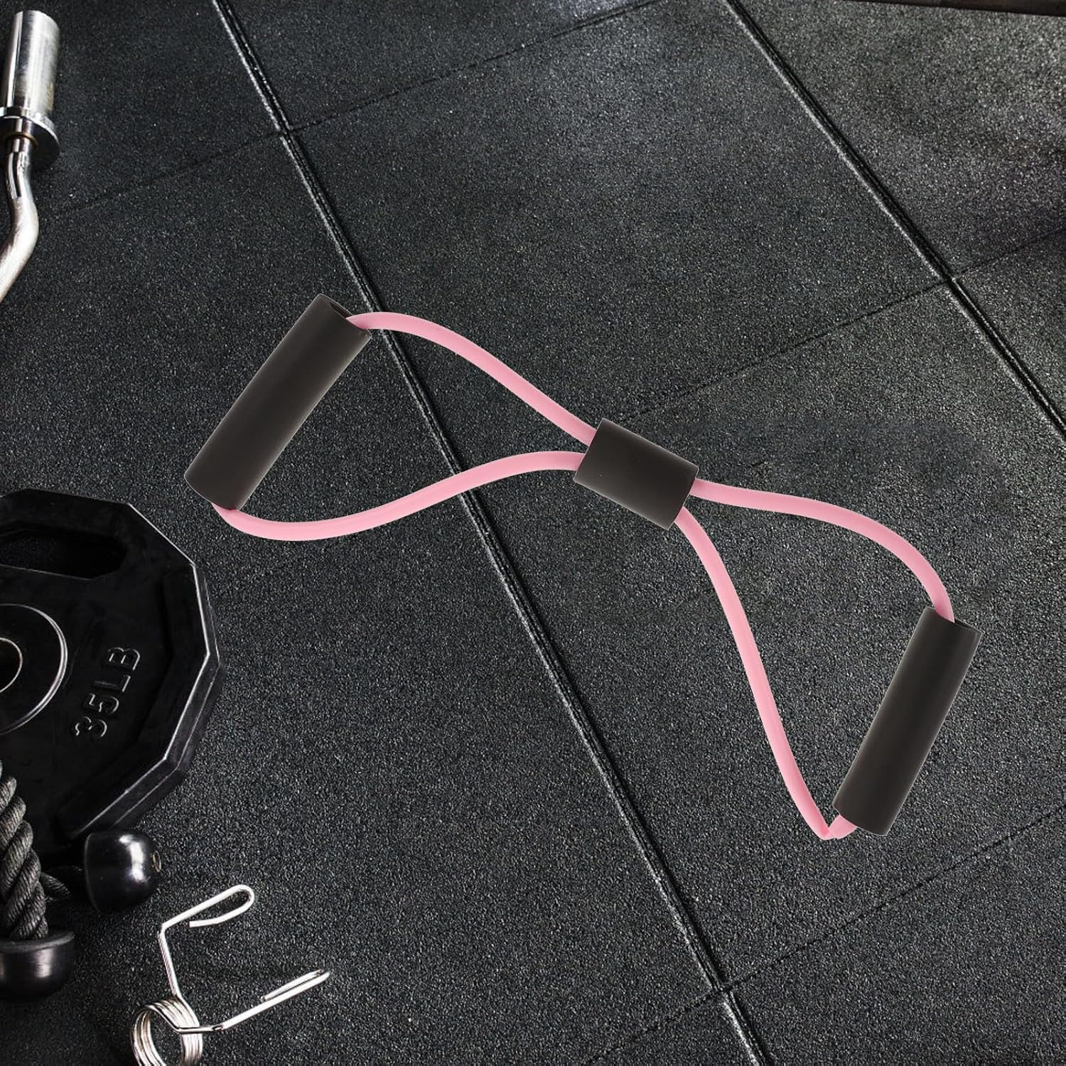 エクササイズバンドのおすすめ6選！【2025年7月比較】自宅での使い方も紹介！ – uFit VICASKY 5個 フィギュア8 レジスタンスバンド  メンズ レディース エクササイズバンド チェストエキスパンダー フィットネス