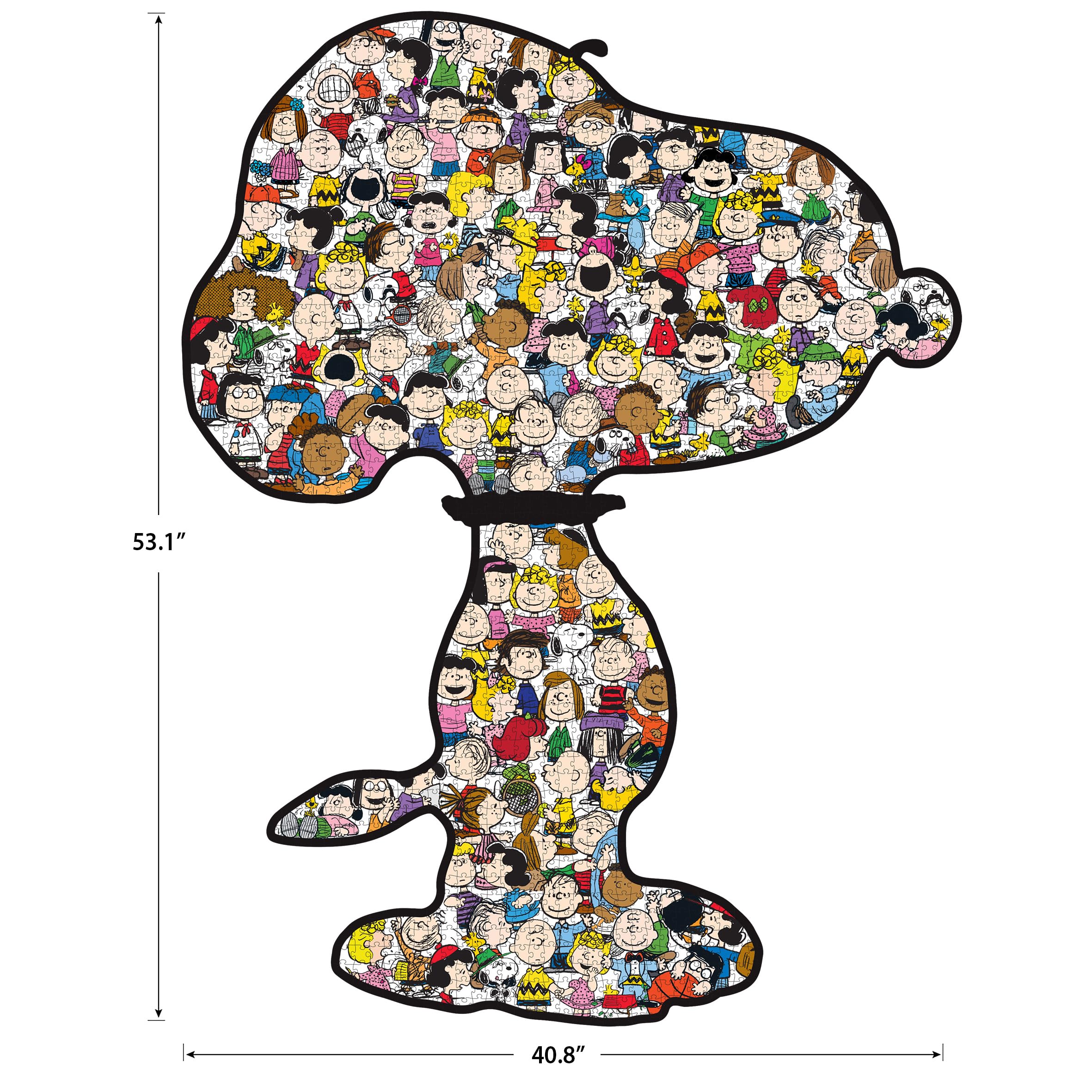 Amazon.com: RoseArt - Peanuts - World's Largest Snoopy - 1600