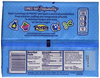 Peeps Blue Chicks/10-Cnt (Pack of 3)