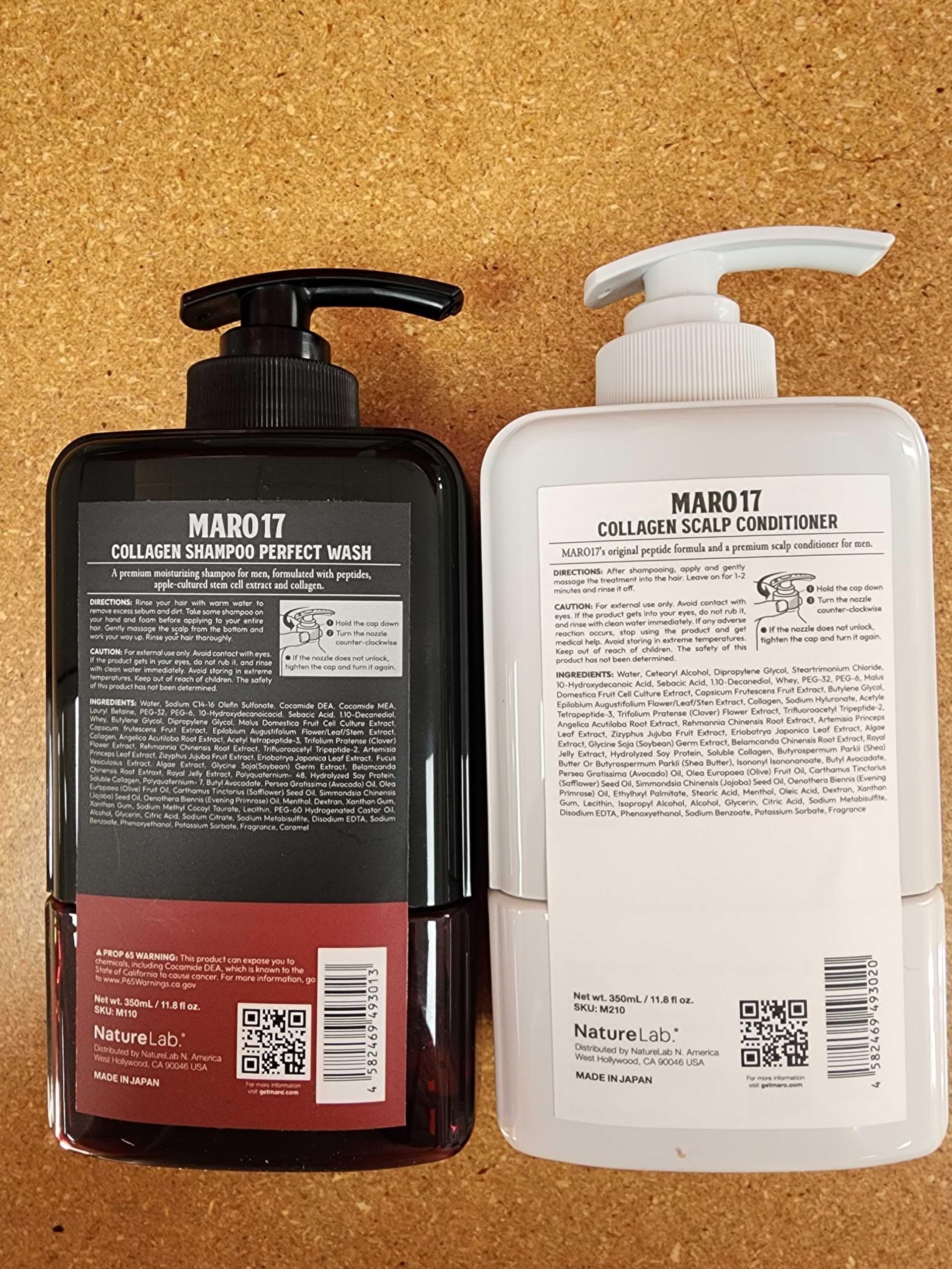 Amazon.com : MARO17 Japan's #1 Collagen Shampoo Perfect Wash
