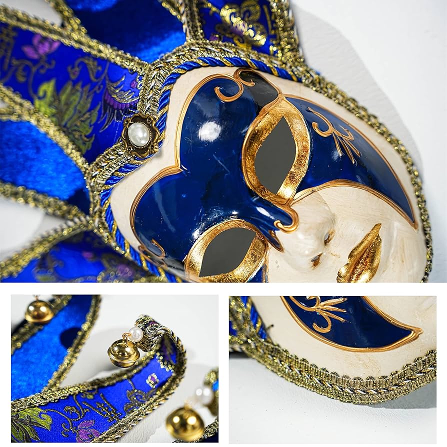 Amazon.co.jp: YUFENG ベネチアン マスク カーニバル 仮面 舞踏