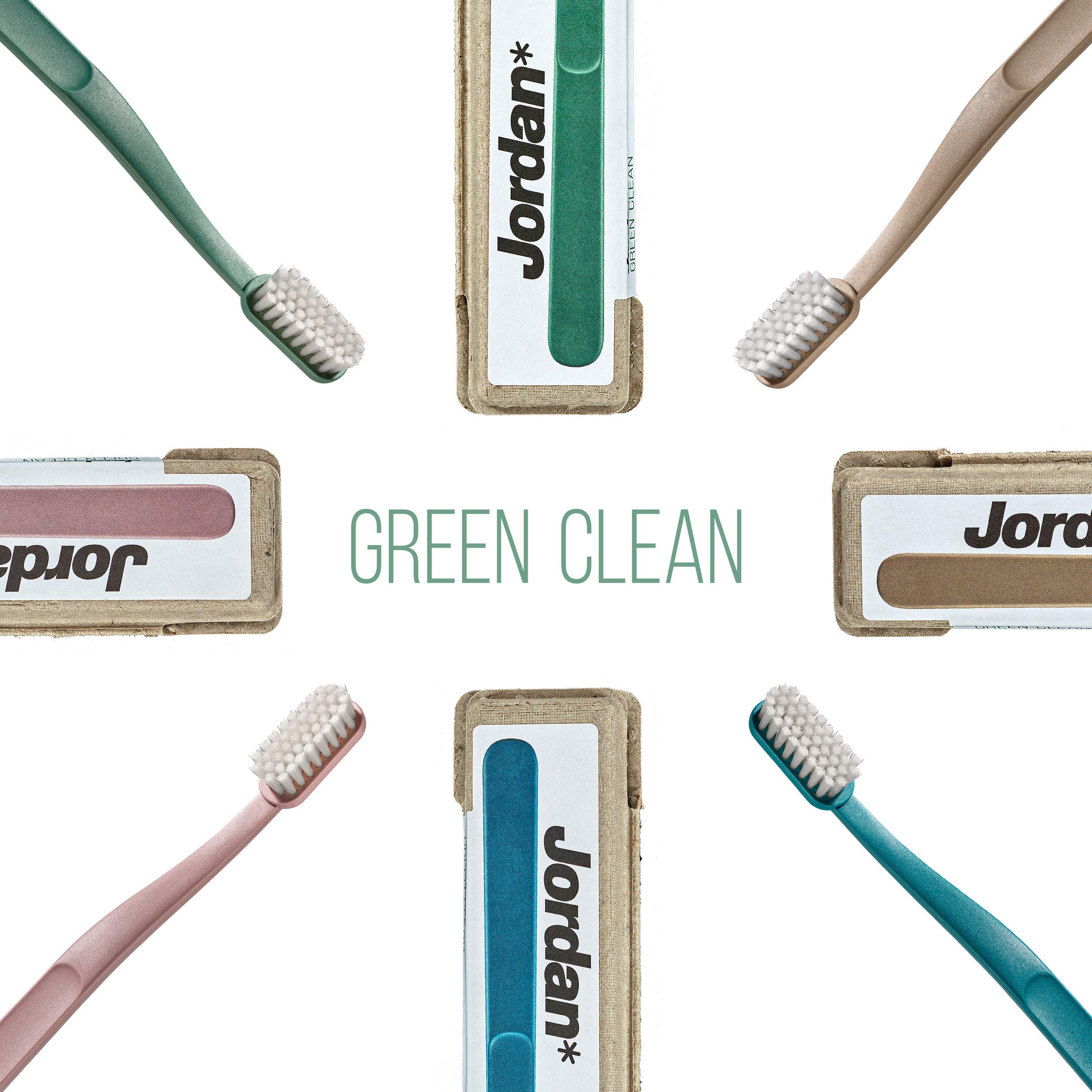 Brosse à Dents Green Clean Medium Jordan