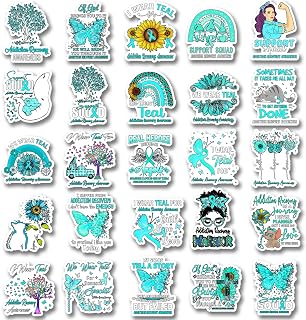 25Pcs Addiction Recovery Awareness Stickers, Inspirational Waterproof Vinyl Stickers for Water Bottles Book Laptop Car Truck Bicycle Decorations Decorative Accessories CB059