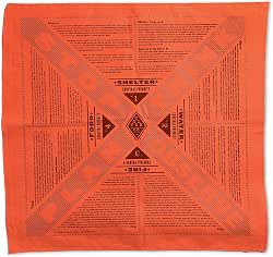 Stayin' Alive Reflective Survival Bandana - 100% Cotton & Unique