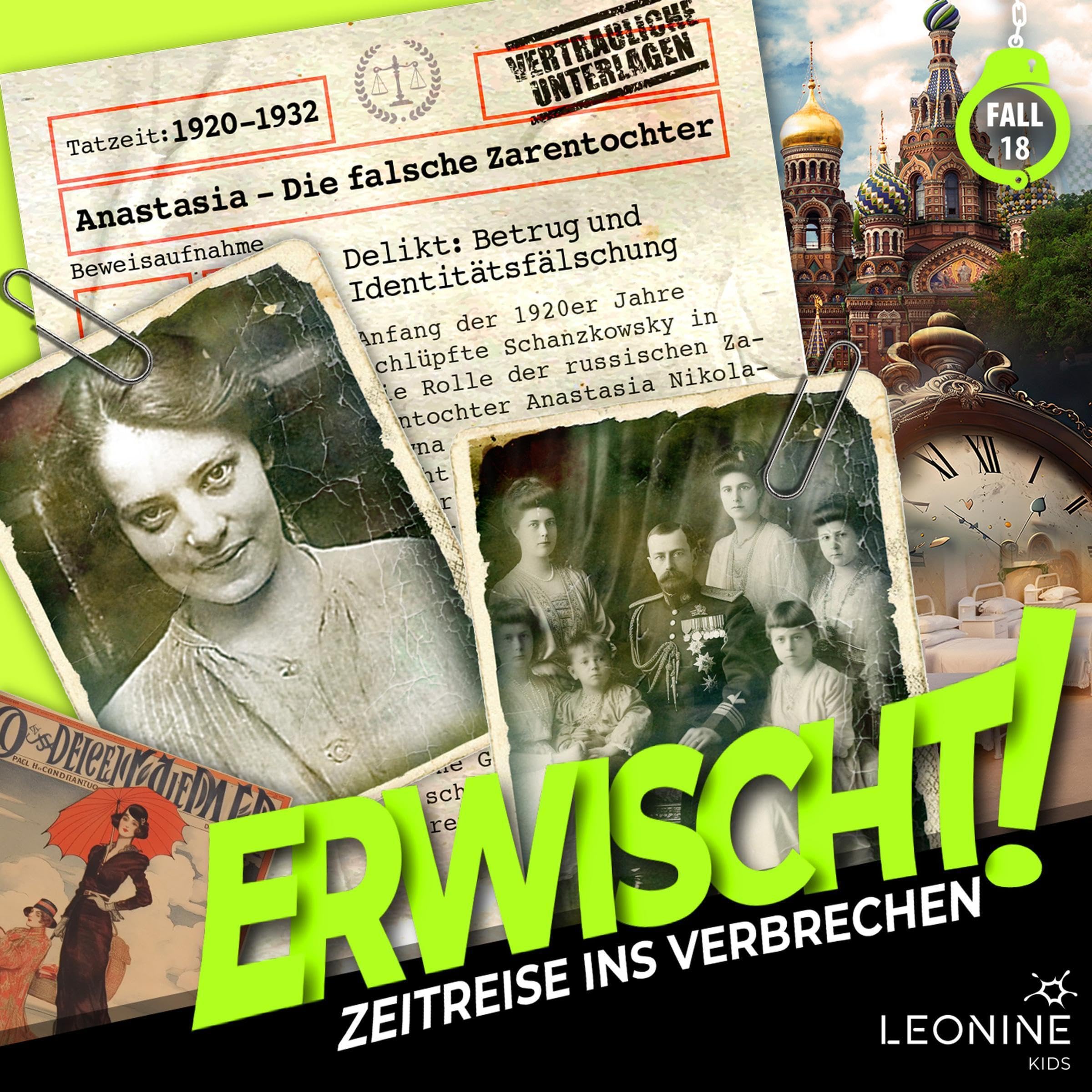 Cover art for Anastasia - Die falsche Zarentochter