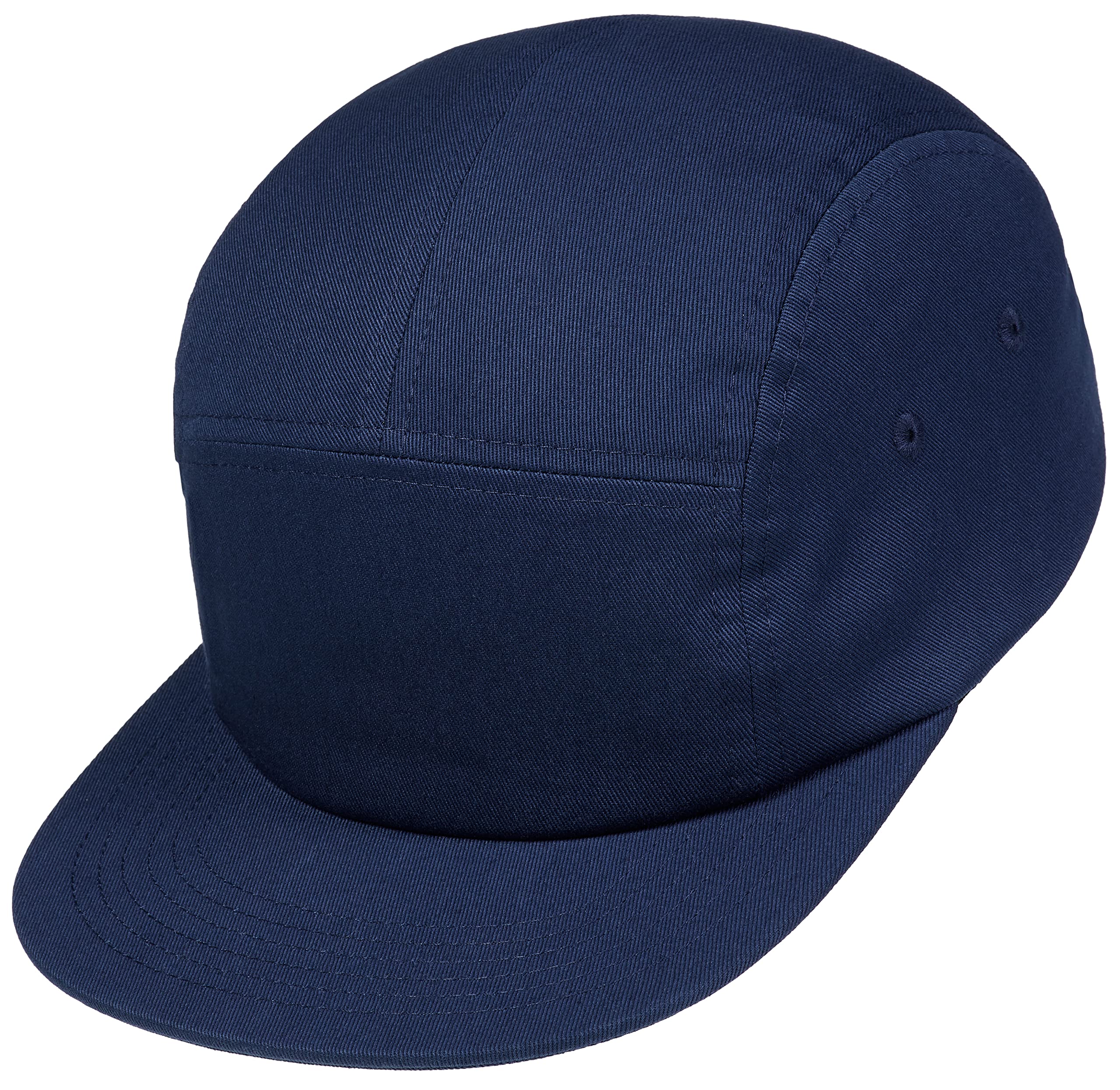 Enter the Complex® 5 panel cap, 100% cotton, adjustable size, navy, One Size