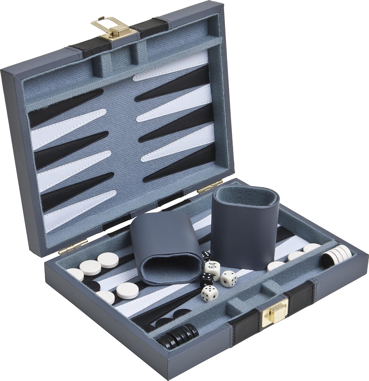 Broadway Street Magnetic Backgammon Set