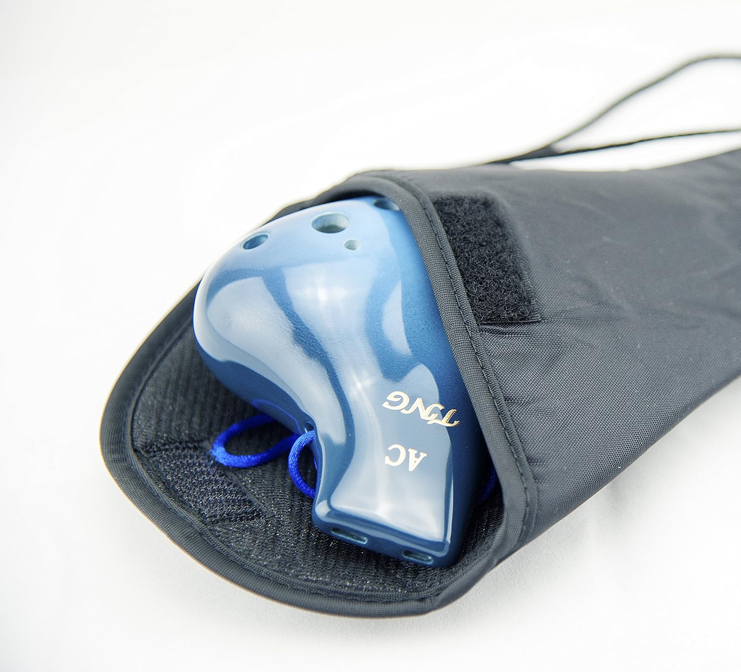 TNG オカリナ 楽器 [ ダブル/アルト/ブルー ] 高級 C調 AC 複数管 (運