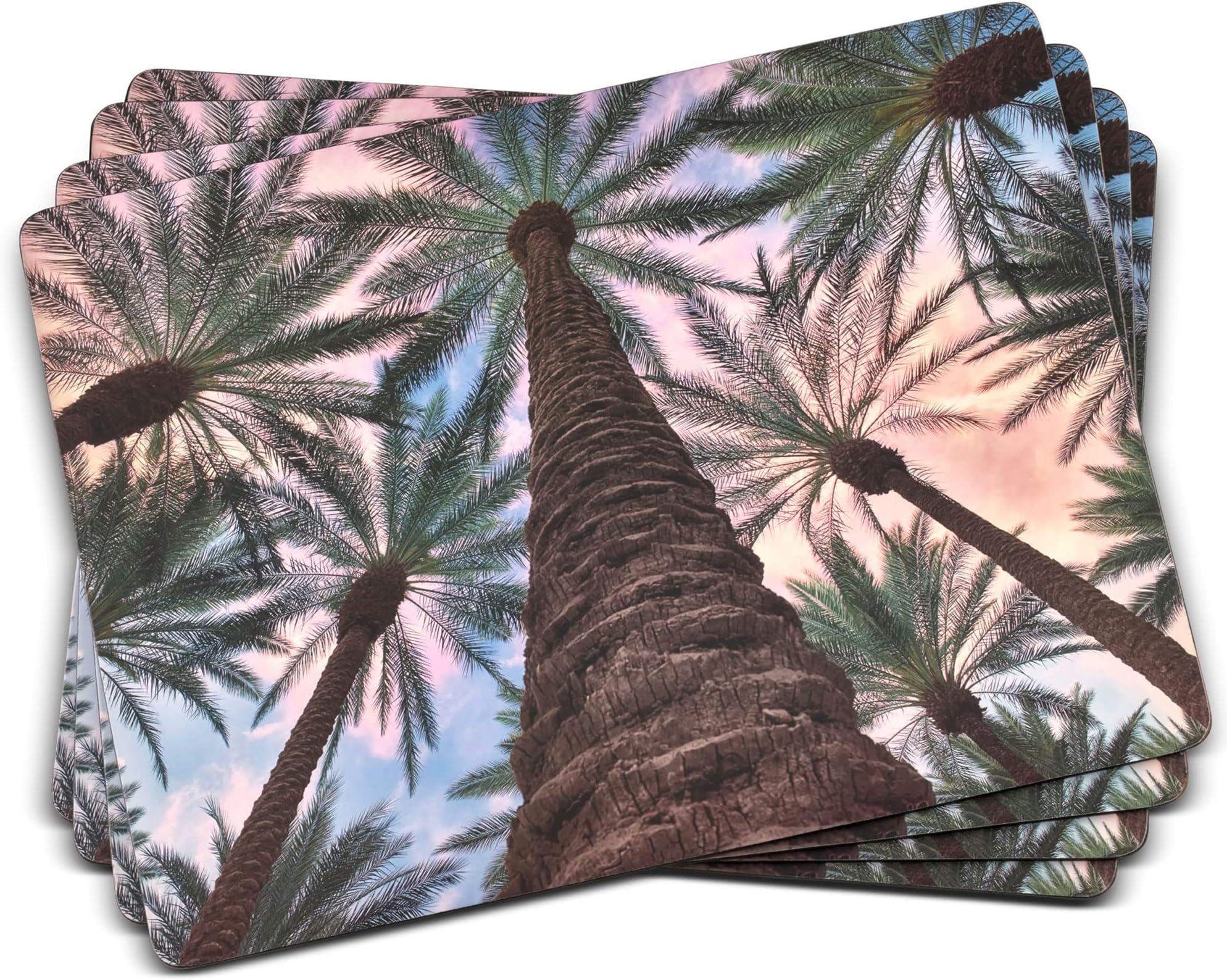 Pimpernel Coastal Breeze Collection Placemats Set of 4 Heat Resistant Mats