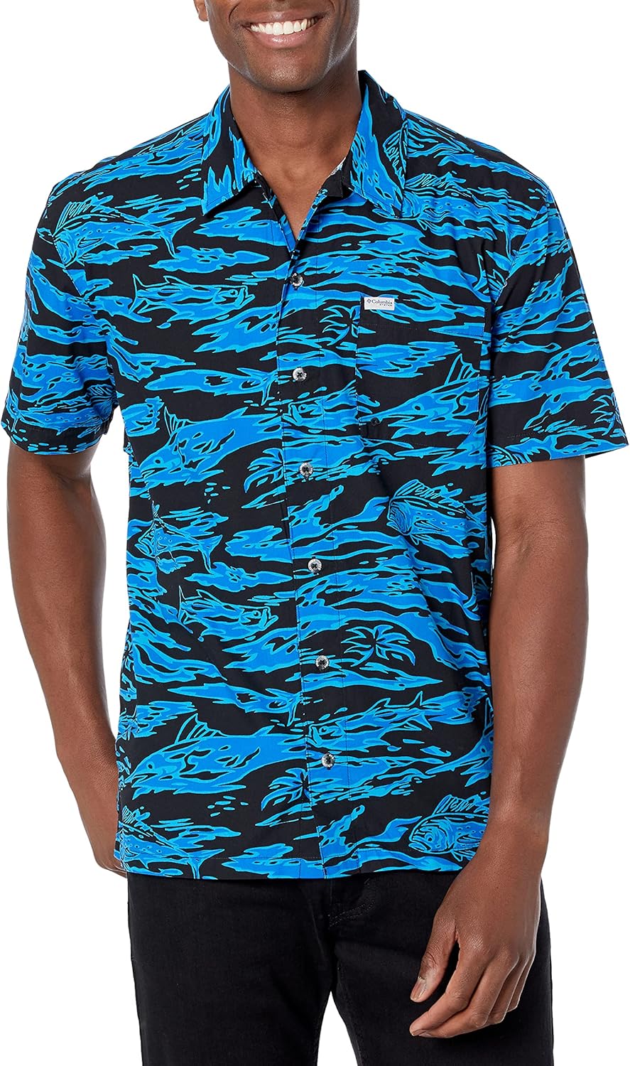 Columbia Men's Trollers Best Short Sleeve Shirt : Clothing, Shoes & Jewelry