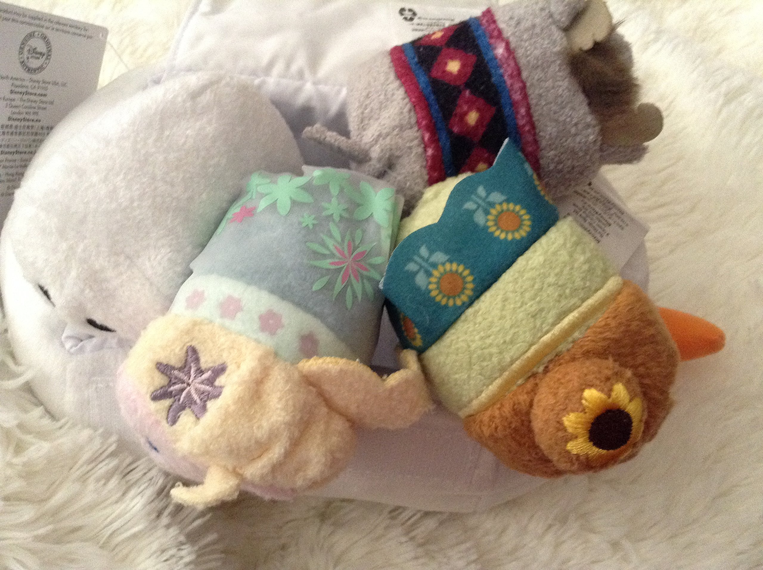 Disney Tsum Tsum OLAF BAG SET FROZEN FEVER (Includes 3.5