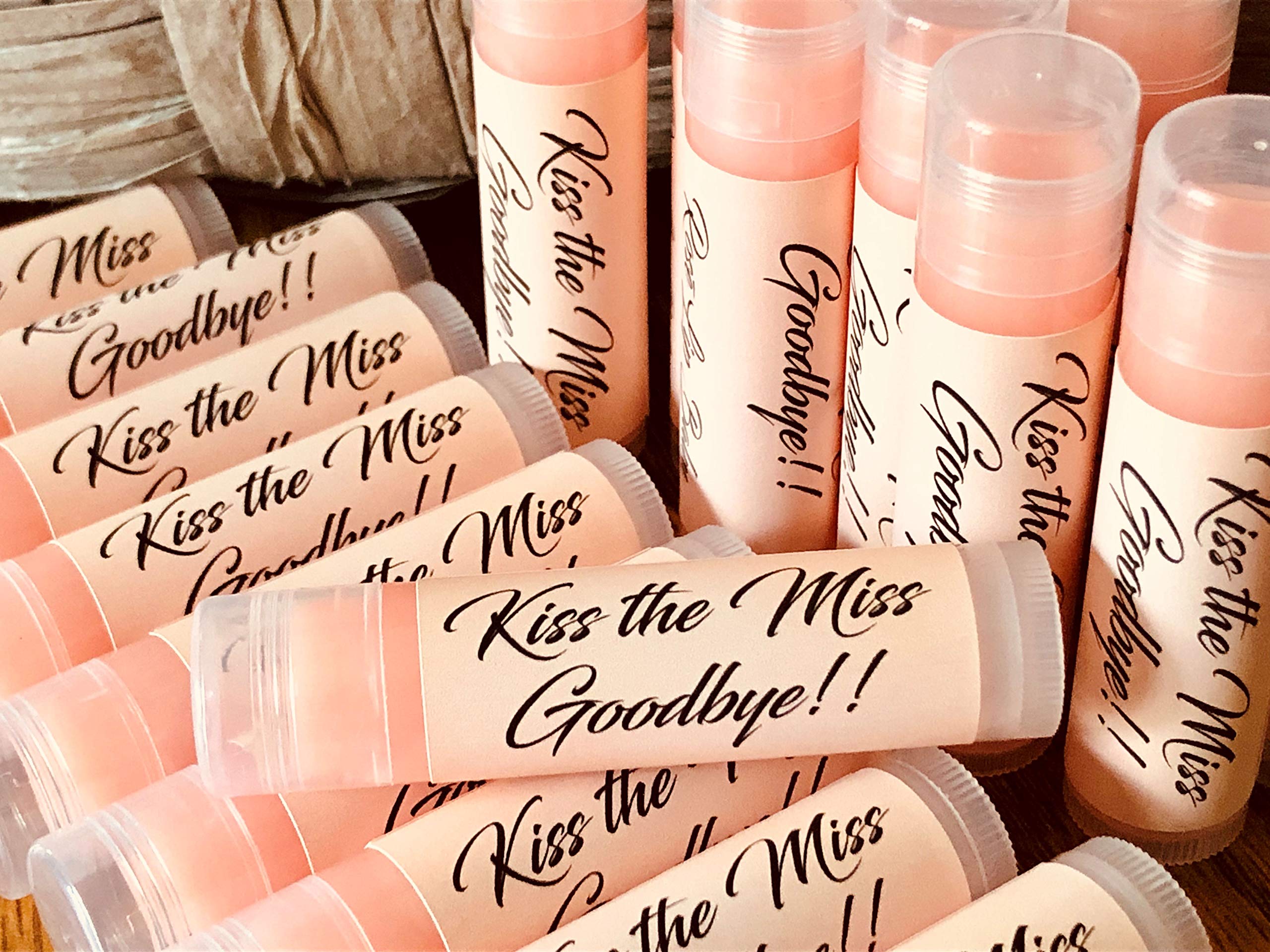 20 bálsamos labiales de vino rosado para despedida de soltera, despedida de soltera, 20 unidades
