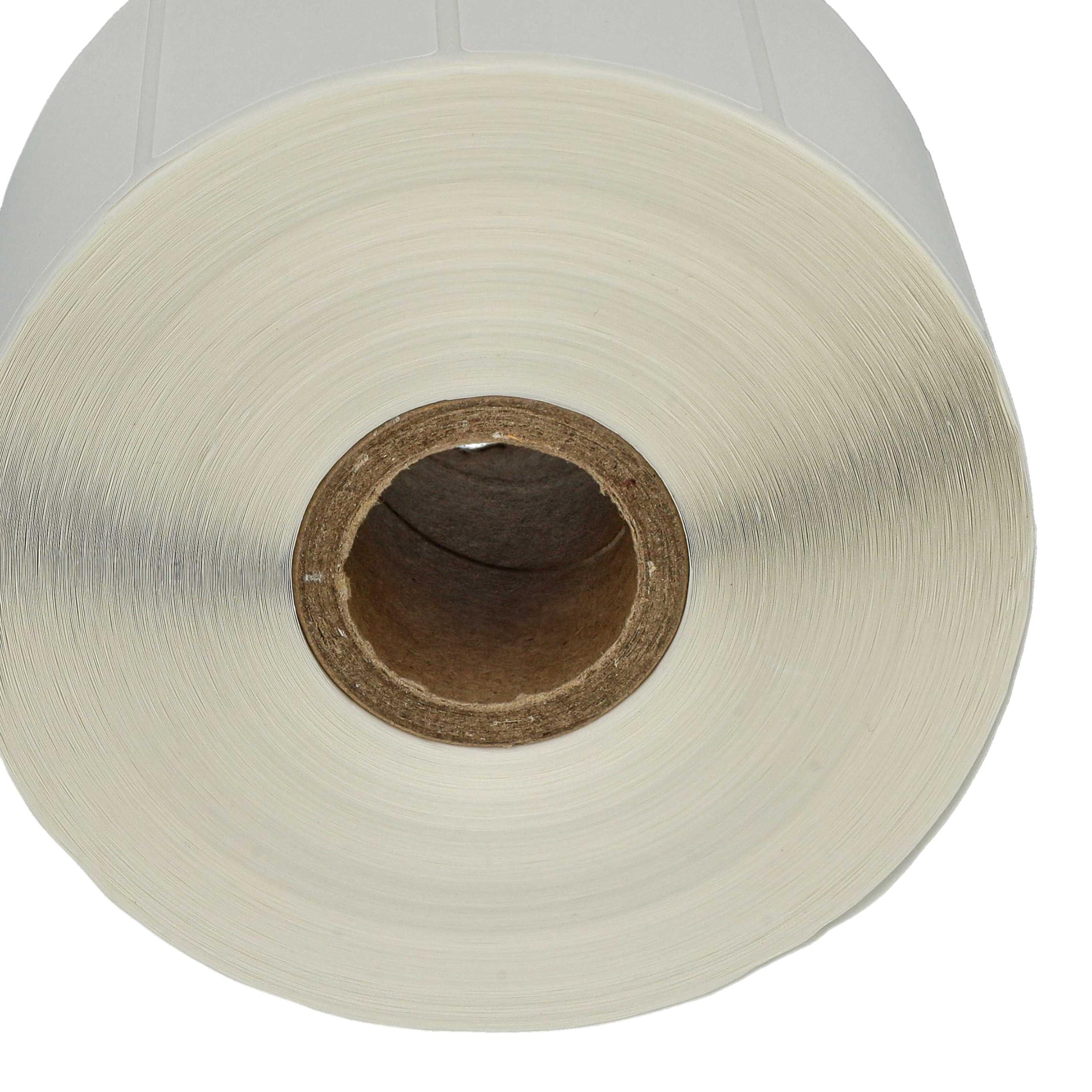 vhbw 10x rotolo etichette 51mm x 26mm (1552 etichette) compatibile con Brother TD-2130, TD-4100N, TD-4100, TD-4000, TD-2130N etichettatrice