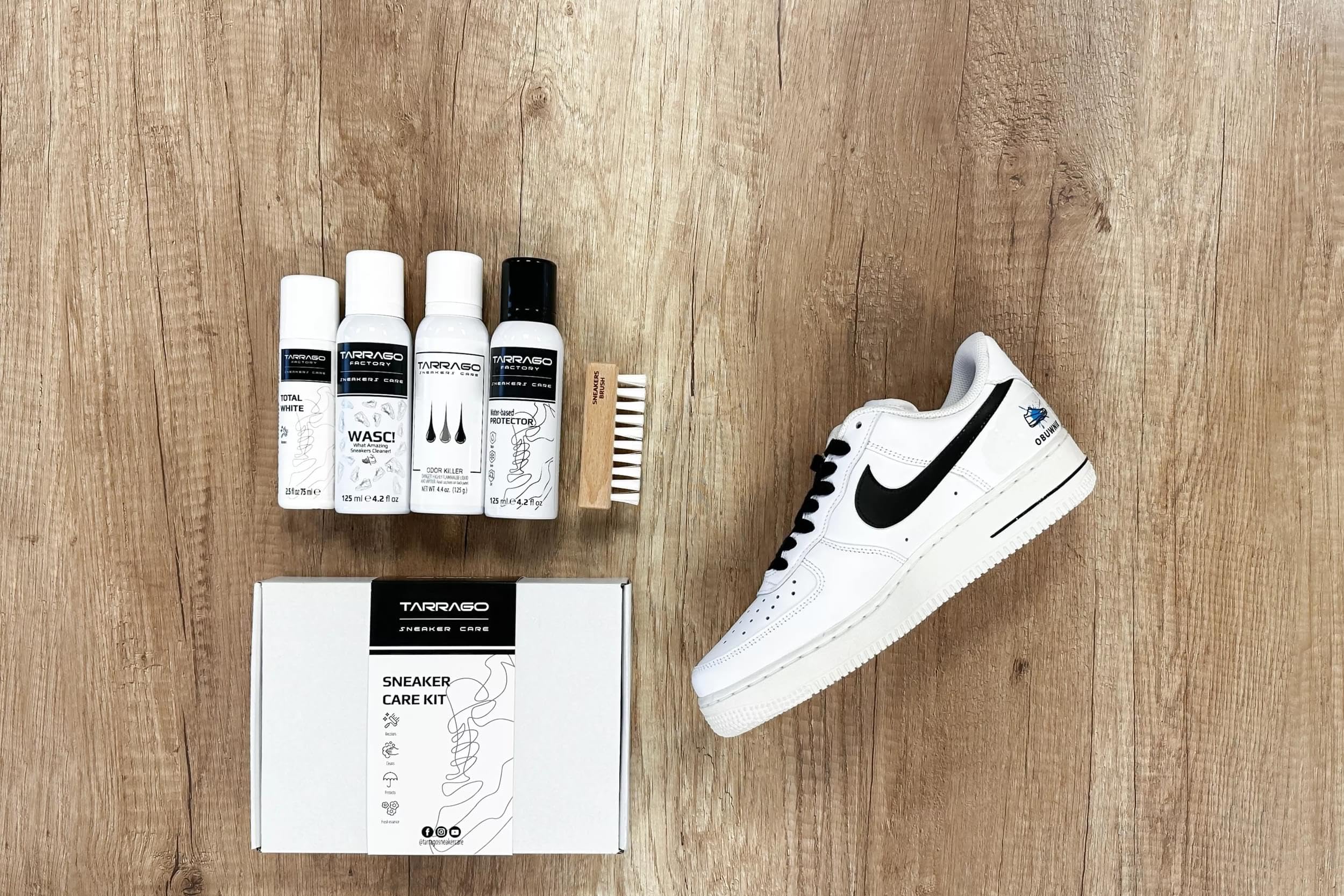 Tarrago Sneaker Care Kit | Limpieza y protección completa para Sneakers