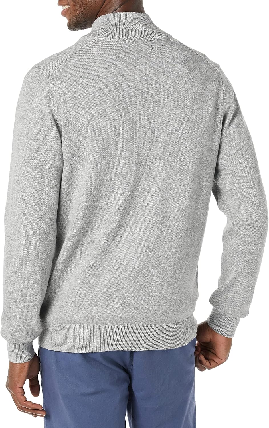 Amazon Essentials Men's 100% Cotton Quarter-Zip Sweater - Image 2