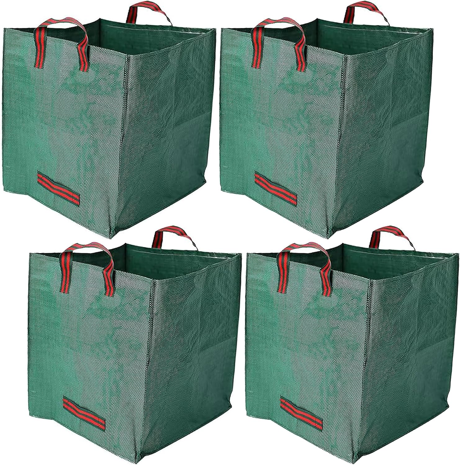 Reusable Garden Waste Bags (4 Pack) Large 125L Self-Standing Yard Bags