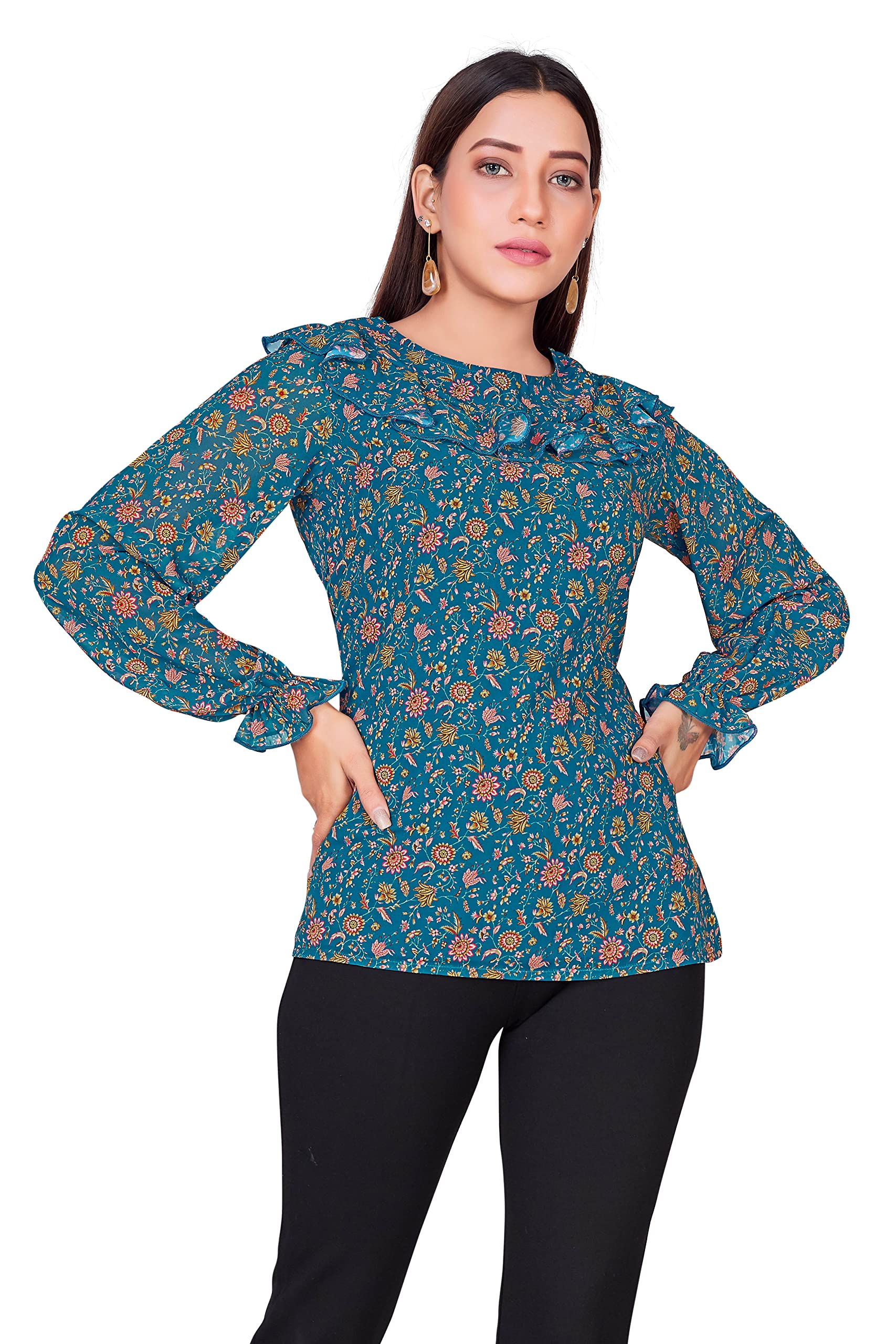 JwalinWomen’s Georgette Top