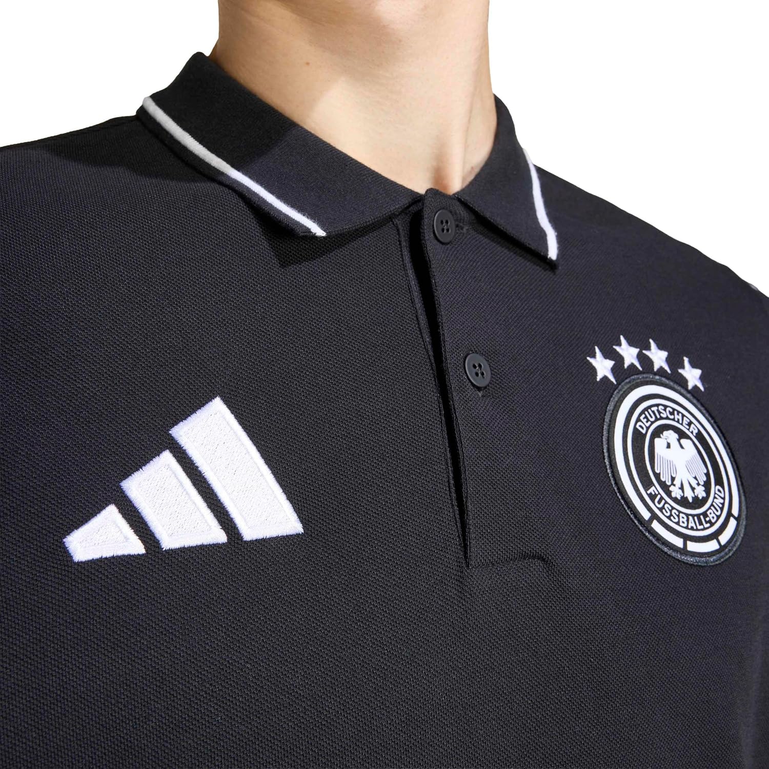 adidas Mens Germany Alphaskin Polo - Image 4