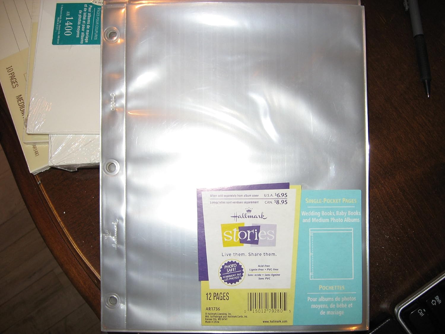 Hallmark Album Refills Singlepocket Pages Home & Kitchen